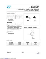 STD16NF06L_07 数据规格书 1