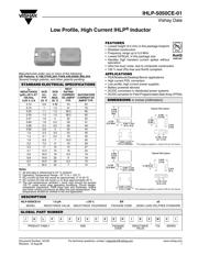 IHLP-5050CEER100M01 数据规格书 1