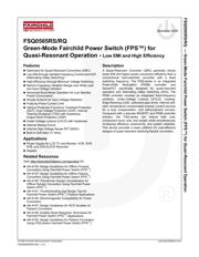 FSQ0565RSWDTU datasheet.datasheet_page 1