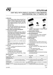 ST7FLITE09Y0B6 Datenblatt PDF