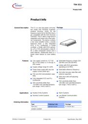 TDA5211XUMA1 datasheet.datasheet_page 3