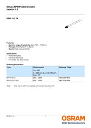 SFH 300-3/4 datasheet.datasheet_page 1