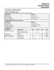 73M2901 datasheet.datasheet_page 5