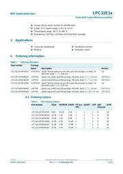 LPC11E11FHN33/101 数据规格书 3