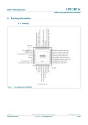 LPC11E11FHN33/101 数据规格书 5