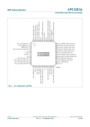 LPC11E11FHN33/101 数据规格书 6