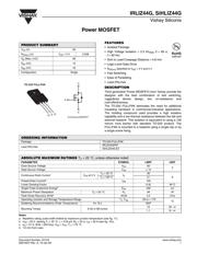 IRLIZ44GPBF 数据规格书 1