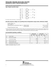 SN74ALS00ADRG4 datasheet.datasheet_page 2