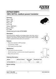 ZXTN25100BFHTA datasheet.datasheet_page 1