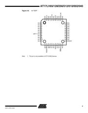 AT17LV040-10TQC 数据规格书 5