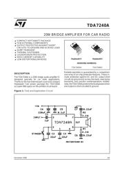 TDA7240A Datenblatt PDF