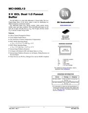 MC100EL13DWR2 数据规格书 1