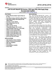 LMP7709MT/NOPB datasheet.datasheet_page 1