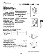 CD4556BM Datenblatt PDF