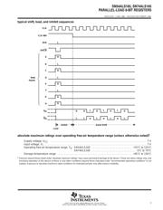 SN74ALS165 数据规格书 3