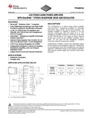 TPA6047A4 datasheet.datasheet_page 1