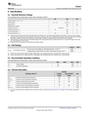 OPA827AIDGKT 数据规格书 5