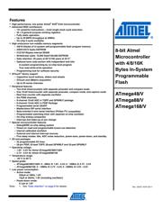 ATMEGA88V-10PU 数据规格书 1