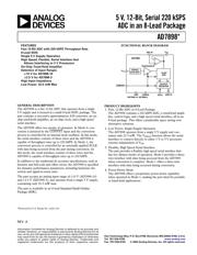 AD7898ARZ-10REEL 数据规格书 1