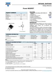 IRF540STRRPBF datasheet.datasheet_page 1