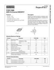 FCB11N60_05 datasheet.datasheet_page 1