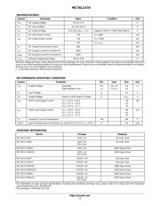 MC74LCX74DG datasheet.datasheet_page 3