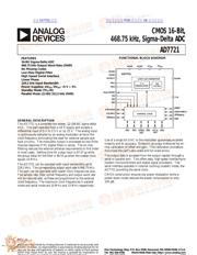 AD7721 datasheet.datasheet_page 1