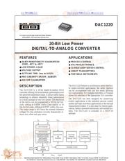 DAC1220 datasheet.datasheet_page 1