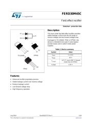 FERD30M45C datasheet.datasheet_page 1