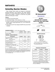 SBAT54XV2T5G 数据规格书 1