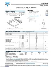 SIR426DP-T1-GE3 数据规格书 1
