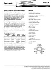 EL5211AIYEZ-T7 datasheet.datasheet_page 1