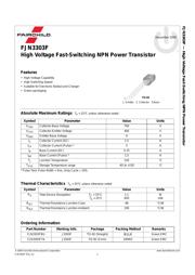 FJN3303FBU datasheet.datasheet_page 1