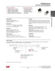 PTS645SL50SMTR92 LFS 数据规格书 1