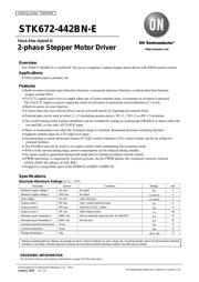 STK672-442BN-E datasheet.datasheet_page 1