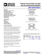 AD8674ARUZ Datenblatt PDF