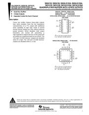 SN74126 datasheet.datasheet_page 1