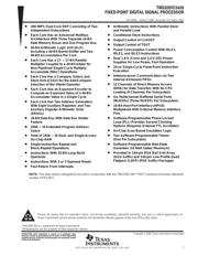 TMS320C5420PGEA200 datasheet.datasheet_page 1