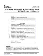 TPS40192EVM-001 数据规格书 1