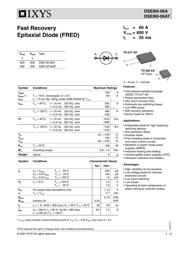 DSEI60-06A 数据手册