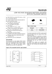 74LVX125TTR datasheet.datasheet_page 1