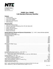 1N4001 datasheet.datasheet_page 1