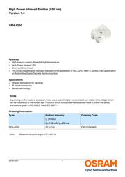 SFH 4250 datasheet.datasheet_page 1