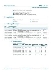 LPC11E14FBD48/401 数据规格书 3