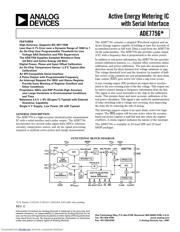 ADE7756ARSZRL 数据手册