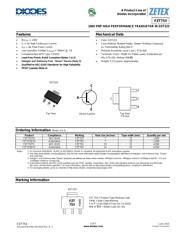 FZT753TA 数据规格书 1