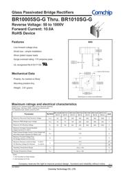 BR1010SG-G Datenblatt PDF