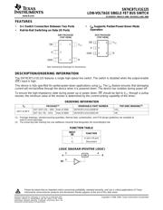 SN74CBTLV1G125 datasheet.datasheet_page 1