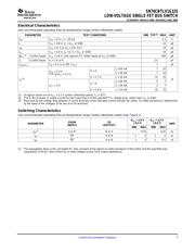 SN74CBTLV1G125 数据规格书 3