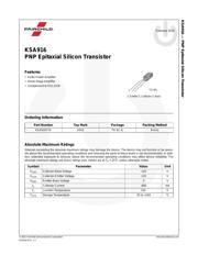 KSA916-Y datasheet.datasheet_page 2